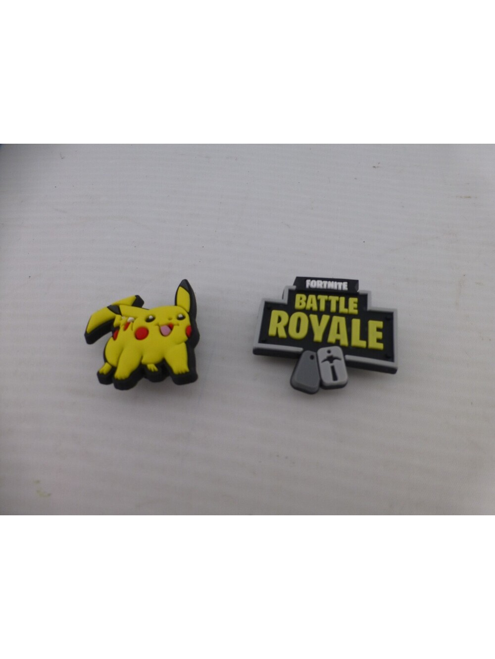 Pikachu & Fortnite Battle Royale Shoe Charms Jibbitz Style Crocs Clog I54